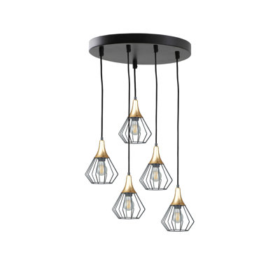Becraft 5 - Light Cluster Pendant