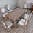 Brown Rectangle Solid Wood Dining Tables-1700637595