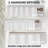 Wulfram Cotton Blend Textured Semi-Sheer Back Tab/Rod Pocket Curtain Pair-119992011-119992008
