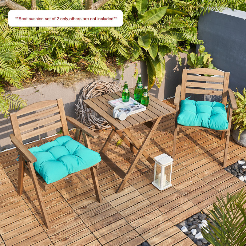 Outdoor 3.9'' Seat Cushion, Aqua