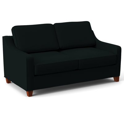 Clark 74" Square Arm Sofa Bed with Reversible Cushions