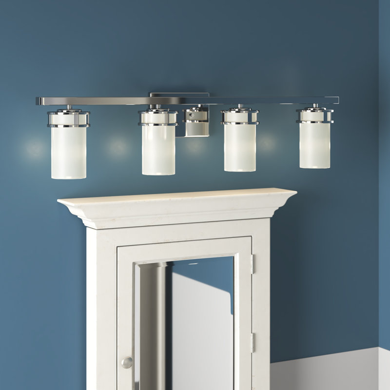 Roby à quatre lumières mur / salle de bain de Génération Éclairage , Nuit noire, Non, Non
