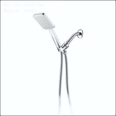 Chrome high pressure multi function with hand held shower faucet