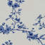 Papier peint amovible floral chinois Fond blanc