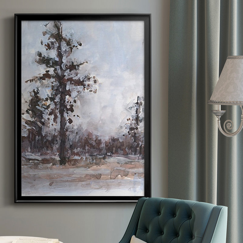 «Vintage Tree Moment I», impression sur papier, H 42,5 po x l 30,5 po x P 1 po, Noir
