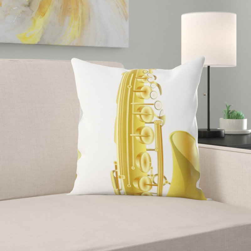 Coussin saxophoniste
