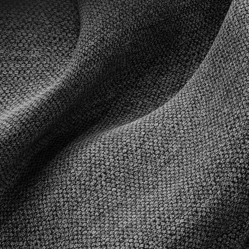 84,2 po. Canapé rembourré 84,2 po, canapé 2 places en tissu de lin, Gris foncé