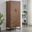 Wpfurniture Armoire 73" Tall, Melamine finish, New Design With Metal Base  -106491018