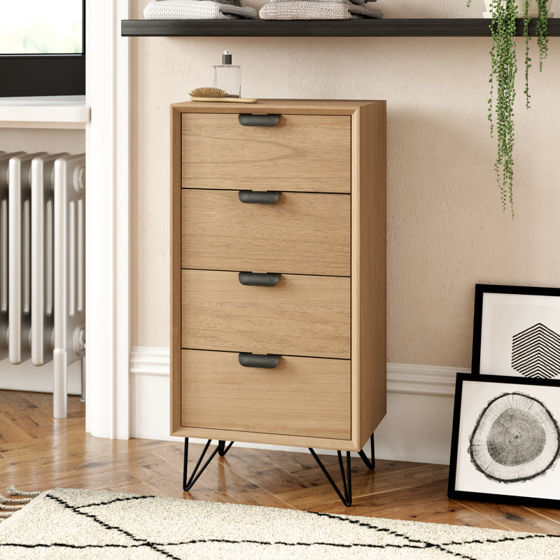 Lilot 4 Drawer 48cm W Lingerie Chest