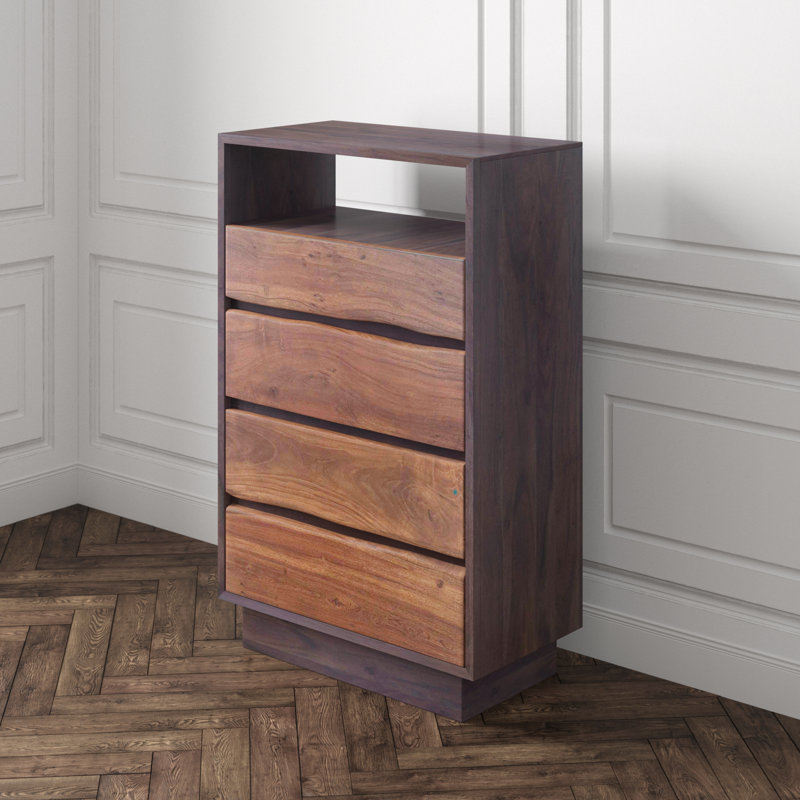 Palermo 4 - Drawer Solid Wood Dresser