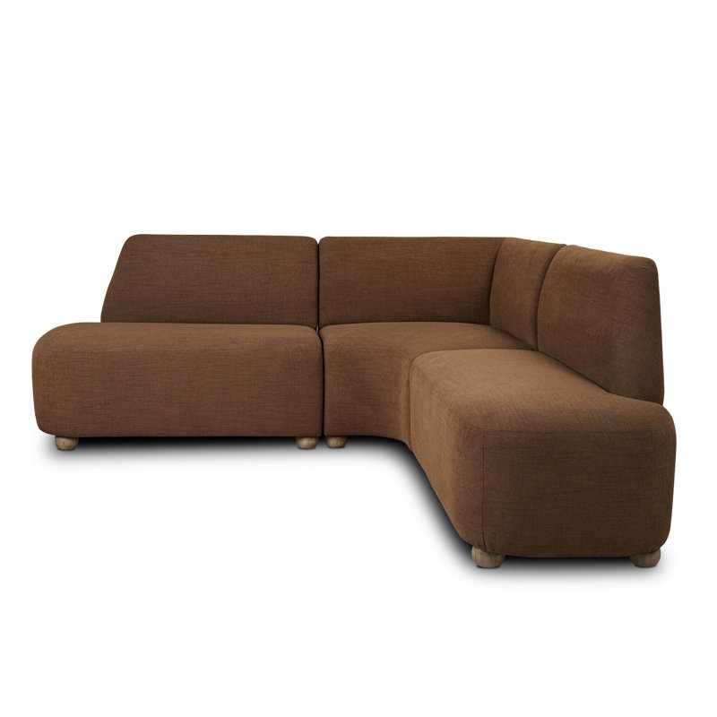 Clemence Solid Wood Bench, 36" H x 88.5" W x 88.5" D