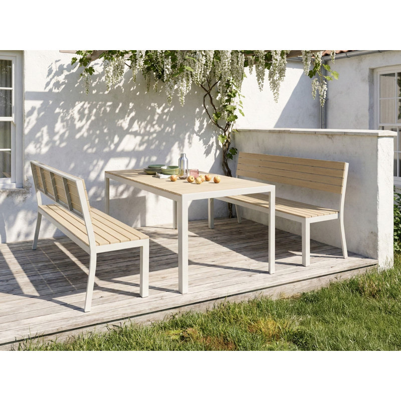 Charleton 6 - Person Patio Dining Set with Rectangular Table