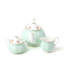 Polka Rose China Teapot Set