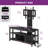 Chardell LED Height Adjustable TV Stand With Mount Storage and Power Outlet-206246842