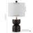 Fenton Resin Table Lamp