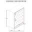 Commode de chambre 5 tiroirs Prescott