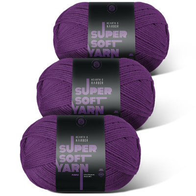 Hearth & Harbor Acrylic Crochet Yarn