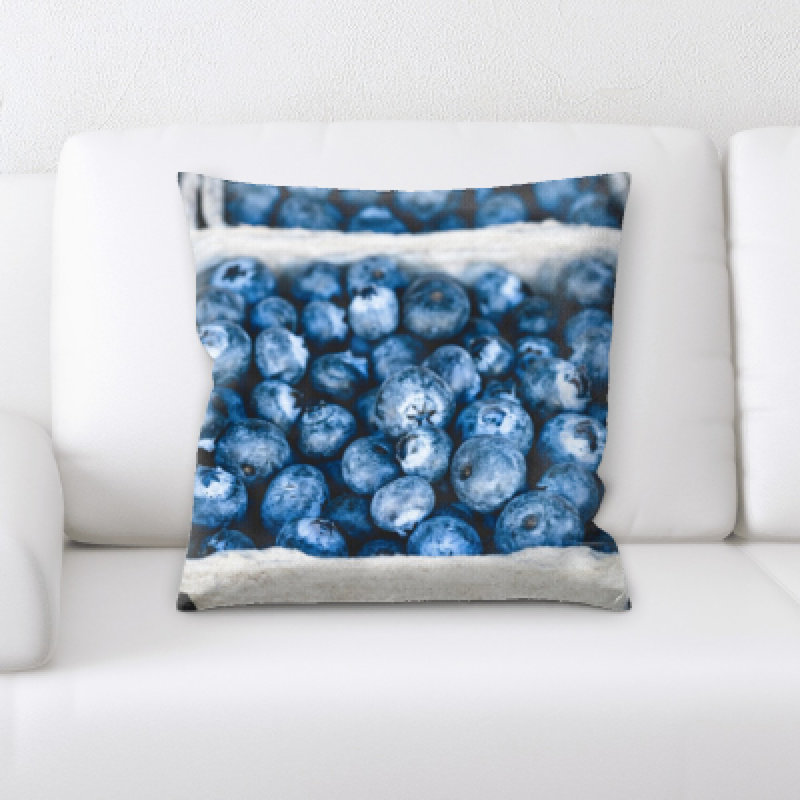 Microsuede Reversible Throw Pillow