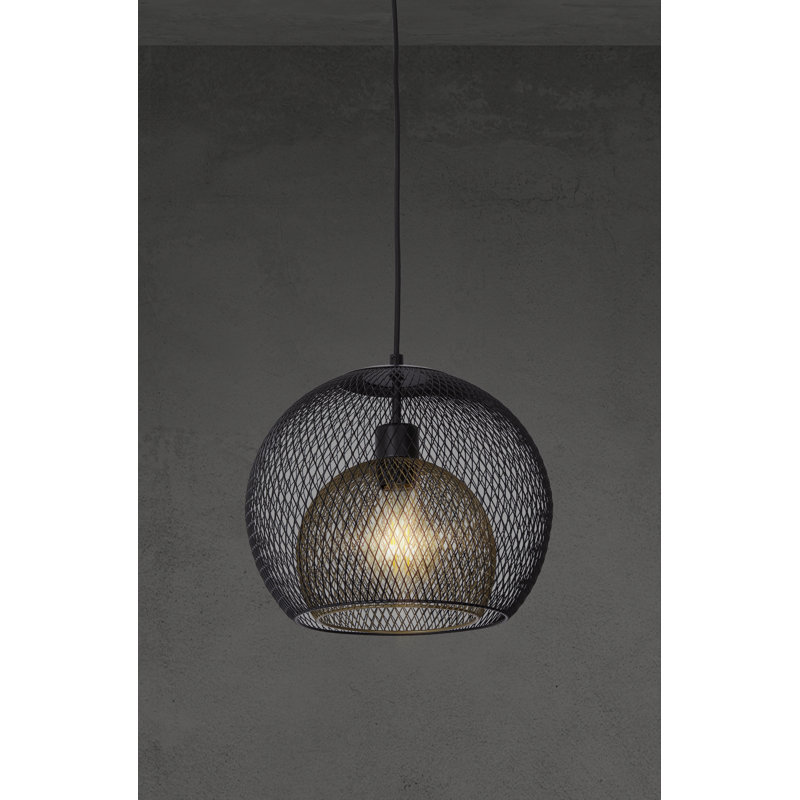 Anikan 1 - Light Matte Black Geometric Pendant