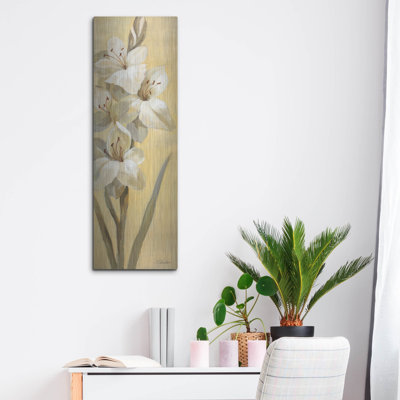 Luxe Art 'Subtle Lily 2'  by Silvia Vassileva Wall Art