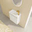20'' Floating Wall-Mounted Bathroom Vanity With Resin Sink-519280140