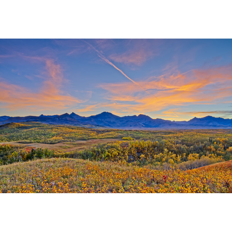 Alberta Canada Countryside - No Frame Print on Canvas, 51cm H x 76cm W