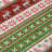 Machine Washable Indoor/Outdoor Christmas Reindeers Xhevrie Green Rug-1445739345