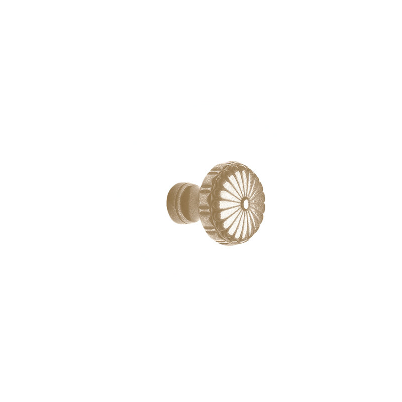 Crown Bronze Round Knob, Silicon Bronze Light