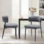 Chaise rembourrée à dossier courbé-1933879766