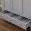 Analeece 3 Door Manufactured Wood Wardrobe-459748168
