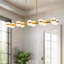 Selene 4-ft Gold dimmable LED Linear Pendant-1281036235