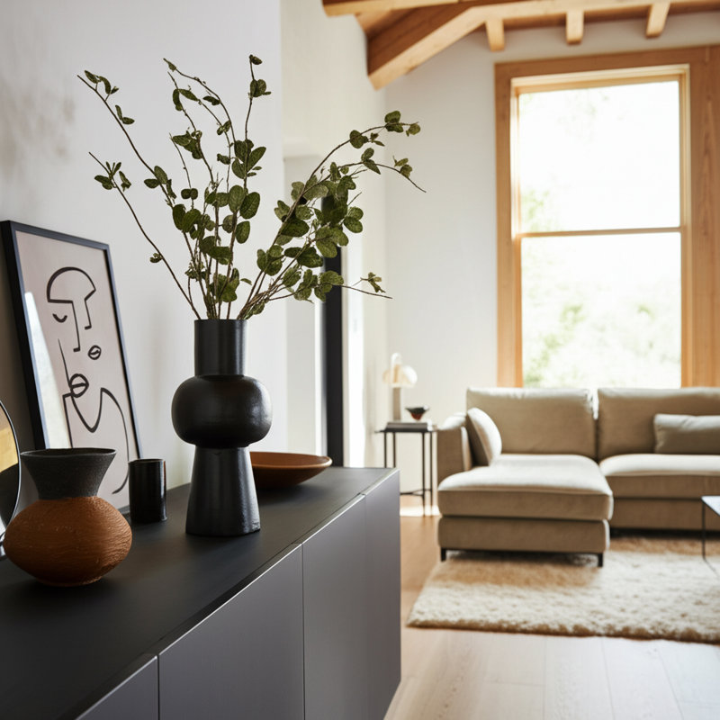Ensemble de vases Akshita, H 12 po x l 6 po x P 6 po
