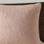 Housse de couette pour grand lit en coton rose, motif géométrique, 2 taies décoratives pour lit double / grand, conception, incluse