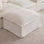 Canapé modulaire de 131 po avec repose-pieds mobile et console, porte-gobelet, siège large, canapé à 6 places en forme de U, canapé en chenille surdimensionné avec chargeur USB pour le salon, un appartement-251051561