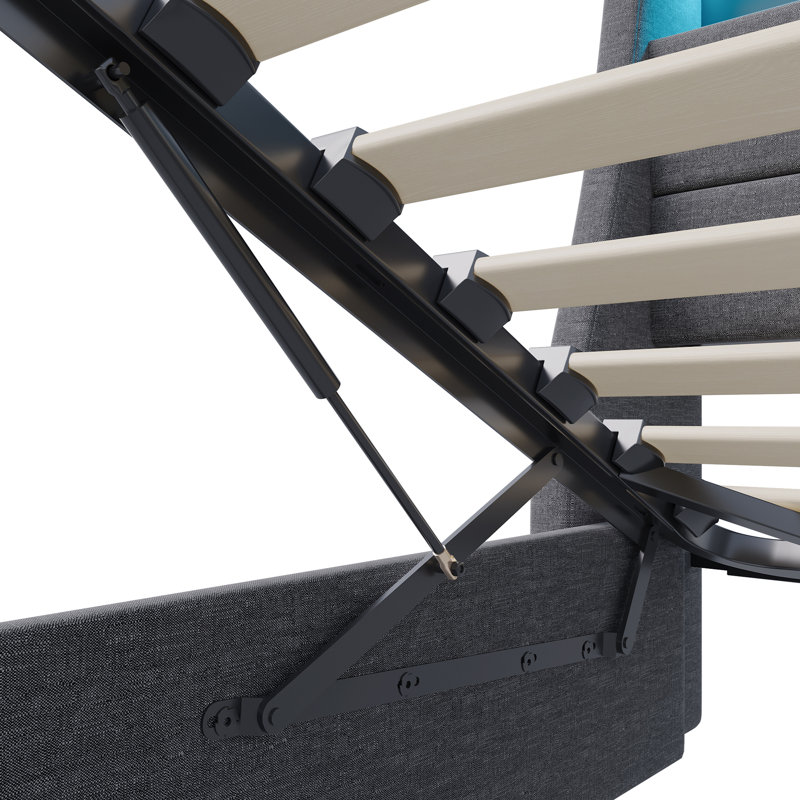 Ottoman Storage Bed, European Kingsize (160 x 200 cm)