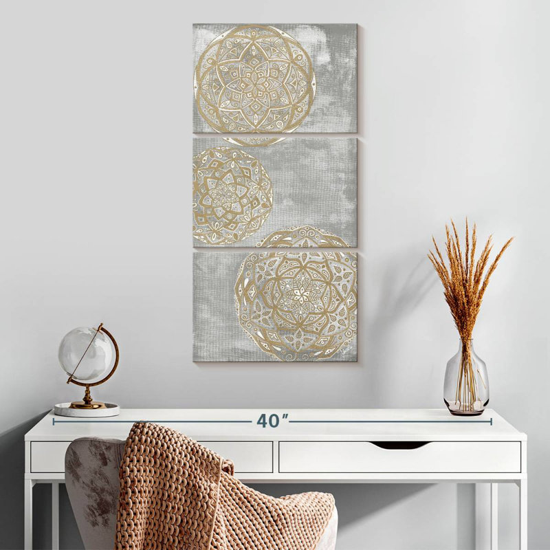 Eclectic Orbs I, 32" H x 15" W