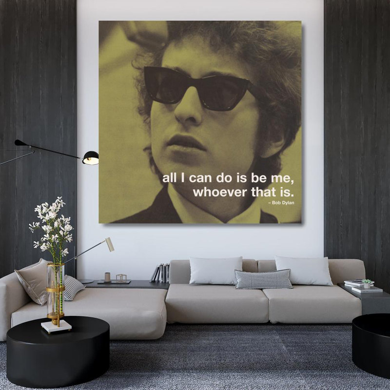 Bob Dylan - Be Me IMP-SS057, H 36 po x l 36 po