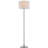 Ines 60'' Silver Traditional Floor Lamp