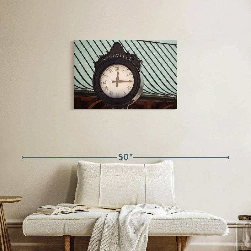 Horloge de rue Kerner Nashville, H 20 po x l 30 po