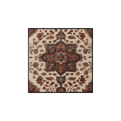 Machine Washable Black Area Rug
