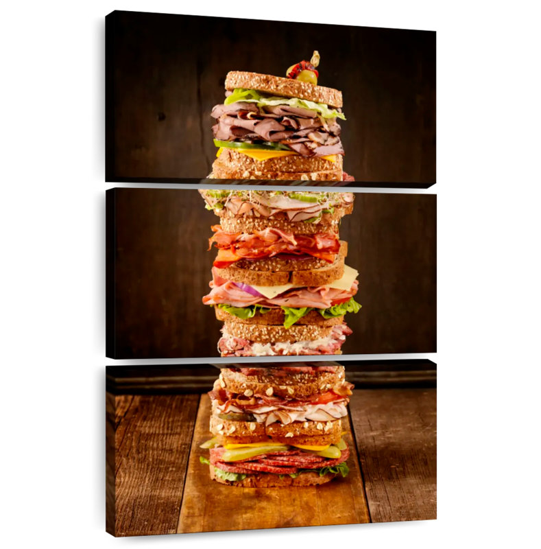 Yarlin Sandwich Stack, 45" H x 28" W
