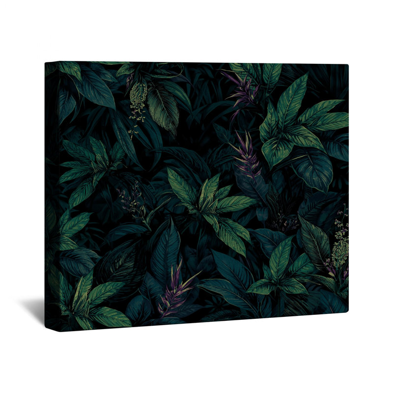 Toile tendue sur toile Lush Tropical, 16 po x 20 po
