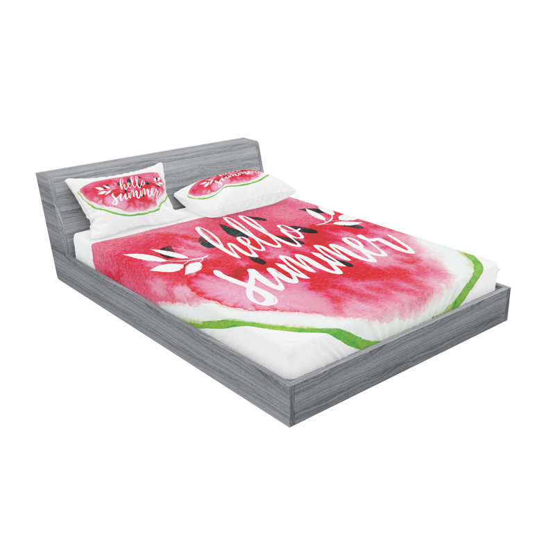 Microfiber Sheet Set, Queen Sheet Set + Fitted Sheet + 1 Pillowcases