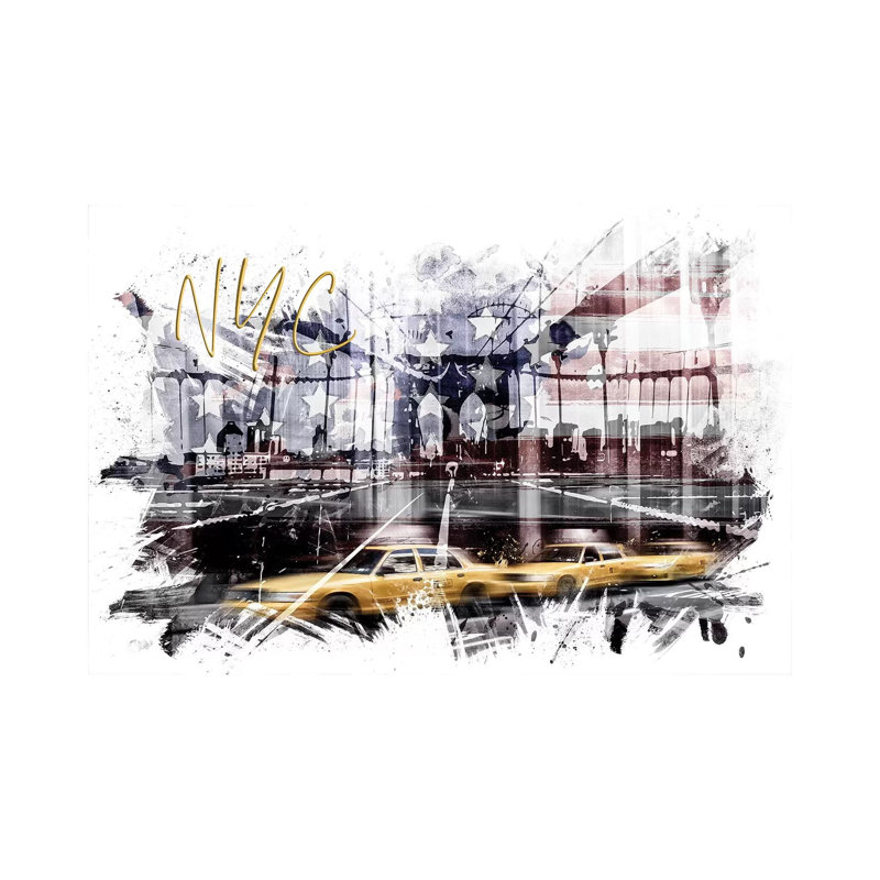 1 Piece Wrapped Canvas Wall Art, 30.48 cm H x 45.72 cm W