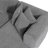 Boneless 107.5" Corner Sectional Sofa L-Shape No Assembly Floor Sectional-1657507553