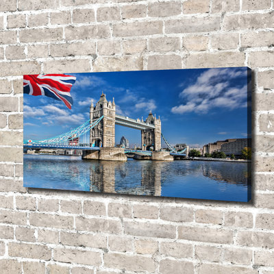 Tower Bridge London - Wrapped Canvas Print