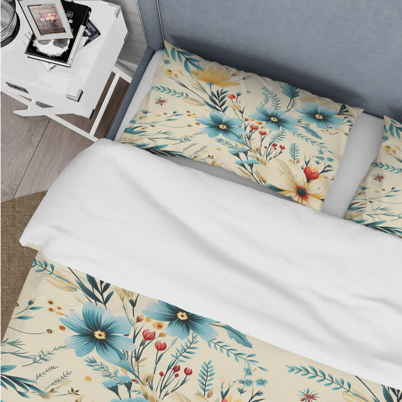 Ensemble de housse de couette rétro à motif bohème Nomad, Housse de couette pour grand lit et 2 taies décor