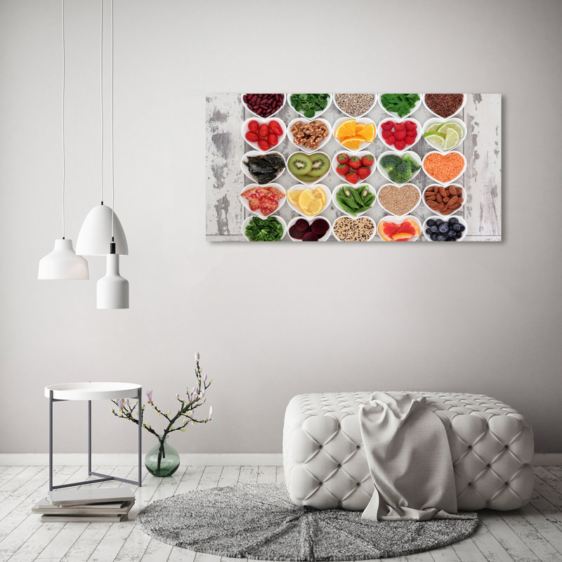 Healthy Food - Wrapped Canvas Print