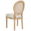 NIVLOC 50 cm H Fabric Side Chair