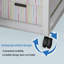 Adjustable Metal Base Computer Desk-1349418795-1349418798
